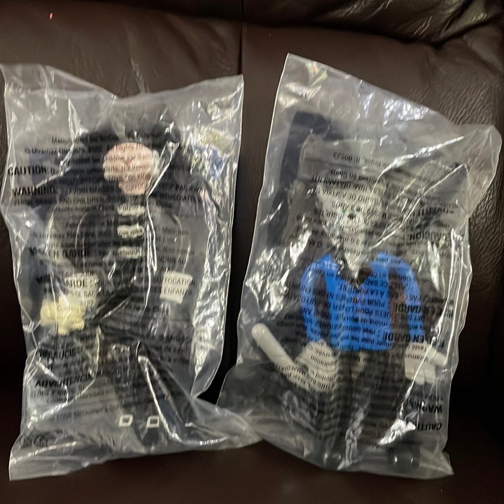 McDonalds Pinocchio figures.